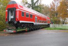 Spedition Kübler - Transport Doppelstockwagen 11