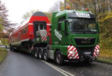 Spedition Kübler - Transport Doppelstockwagen 6