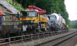 Flachwagen-Pumpe